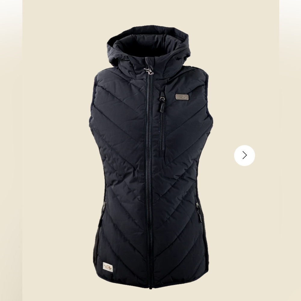 Ranch Girls Hooded Hybrid Vest ´AVA` black